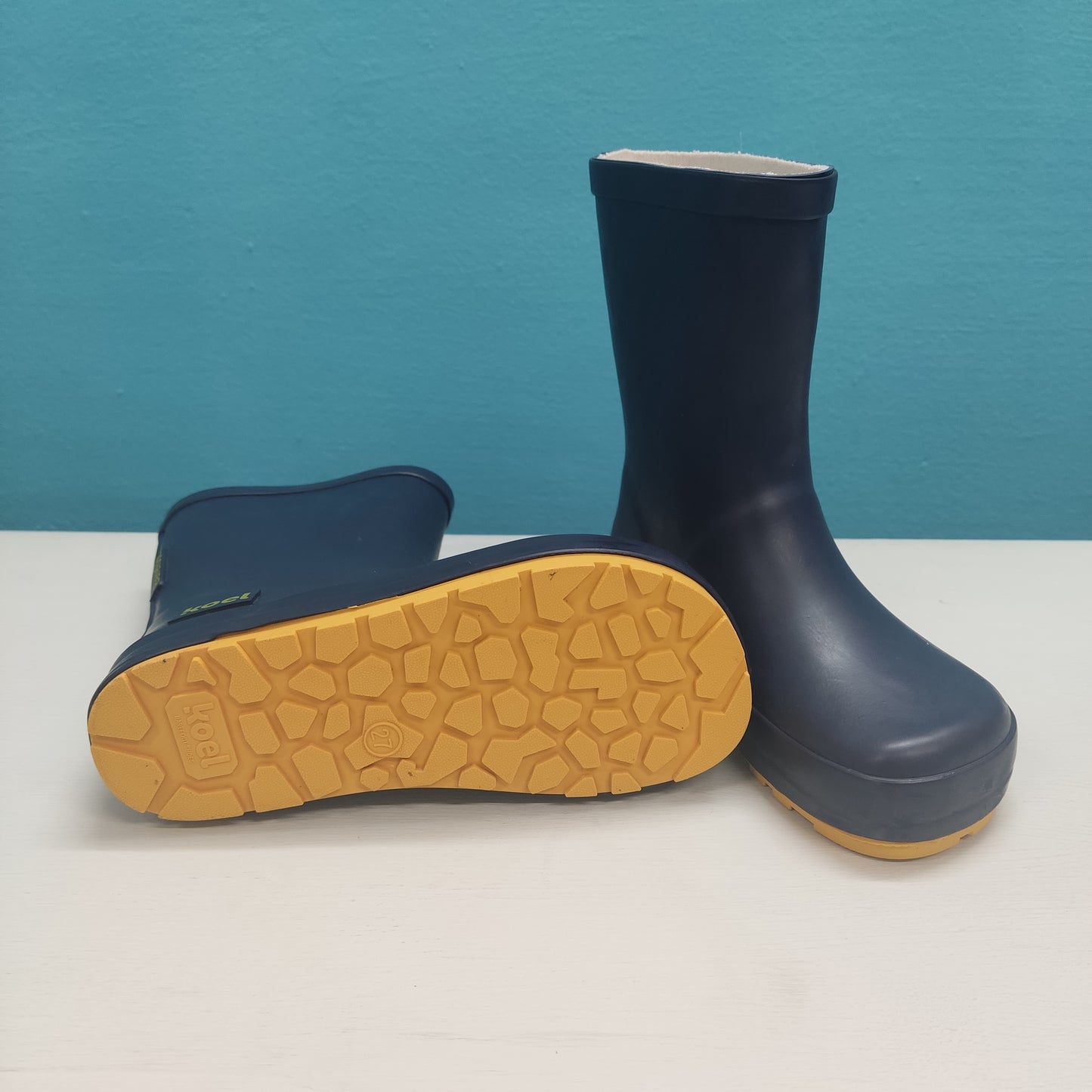 Galochas Koel Barefoot Wellie Bare - Azuis