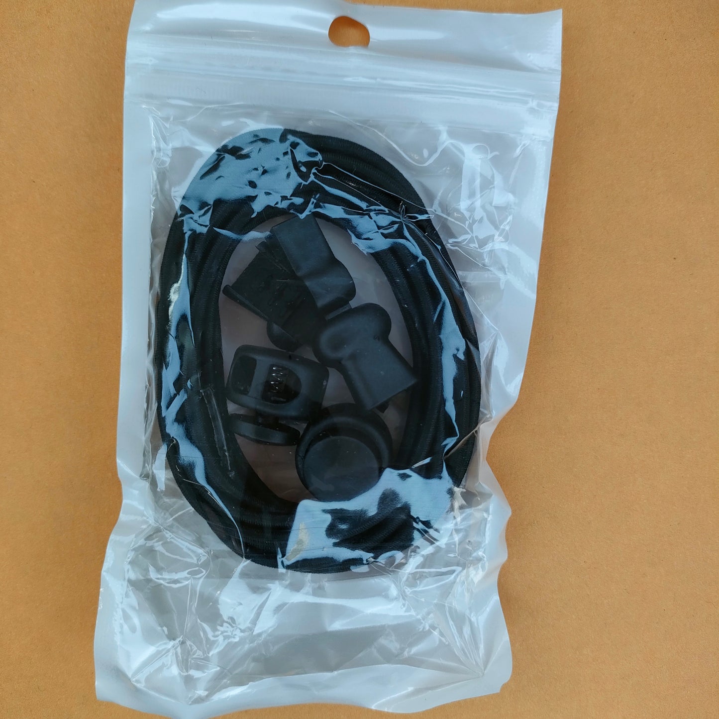 Atacadores elásticos preto