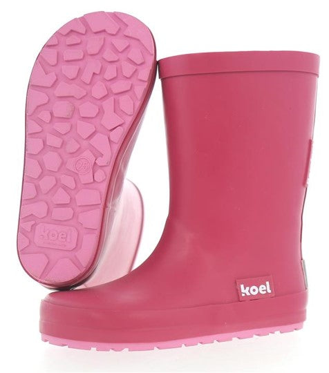 Galochas Koel Barefoot Wellie Bare Blossom - Rosa