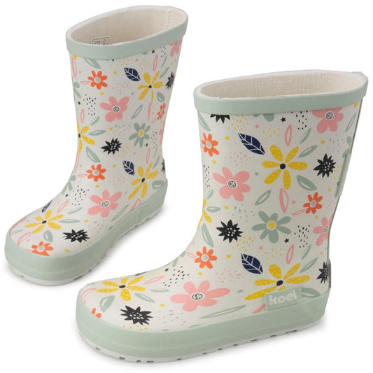 Galochas Koel Barefoot Wellie Bare - FLOWERS