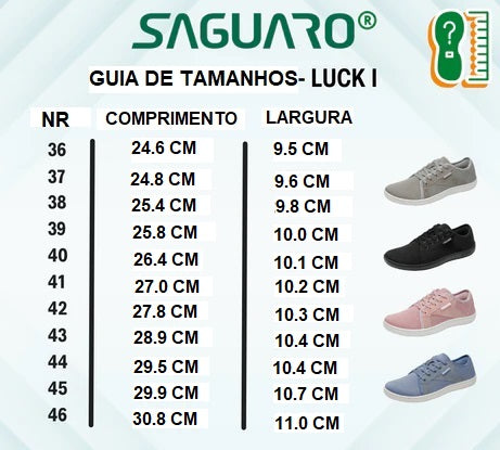 Ténis Saguaro Luck I - Rosa