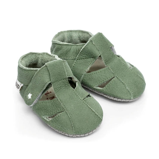 Sandália de bebê Liliputi Soft Pistachio