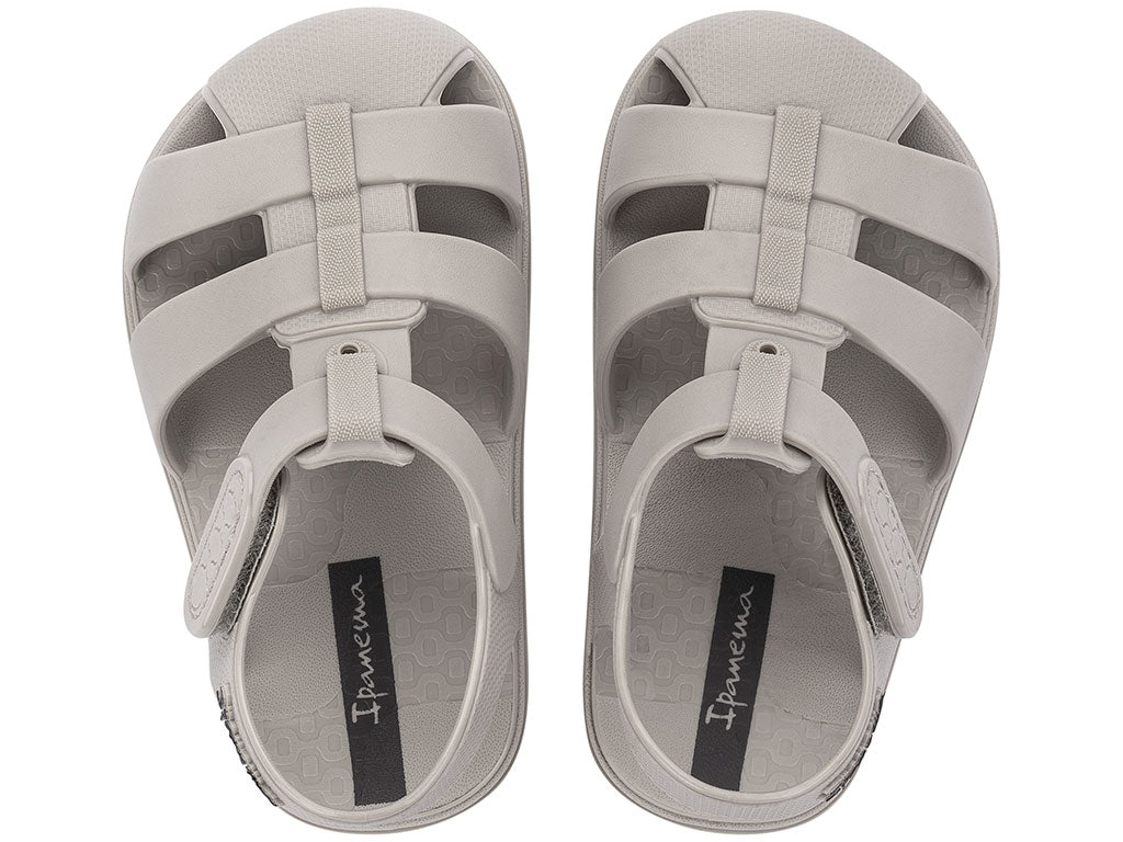 Sandálias Ipanema Barefoot Baby -  Cinza
