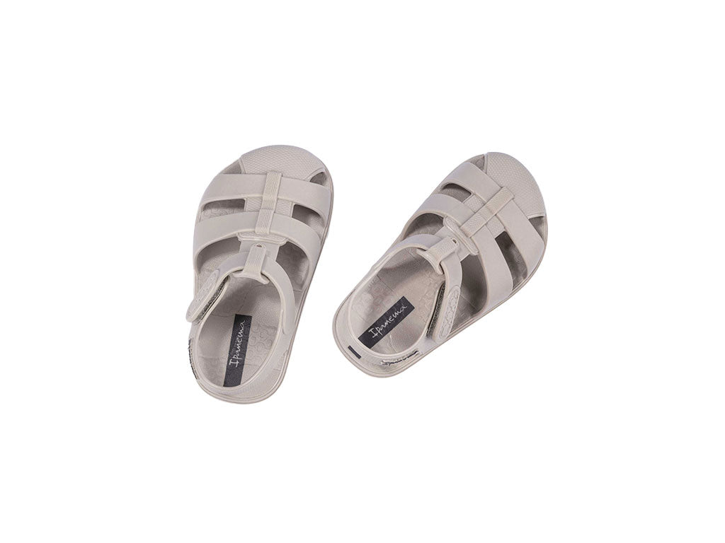 Sandálias Ipanema Barefoot Baby -  Cinza