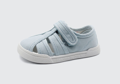 Sandália Lona Mango Azul  – Blanditos by Crio’s