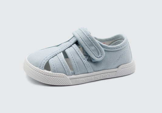 Sandália Lona Mango Azul  – Blanditos by Crio’s