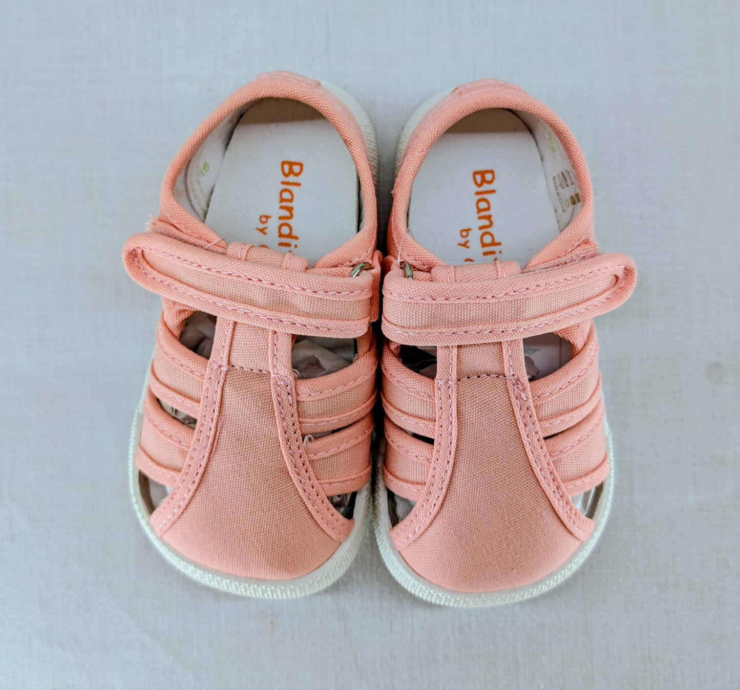 Sandália Lona Mango Rosa – Blanditos by Crio’s