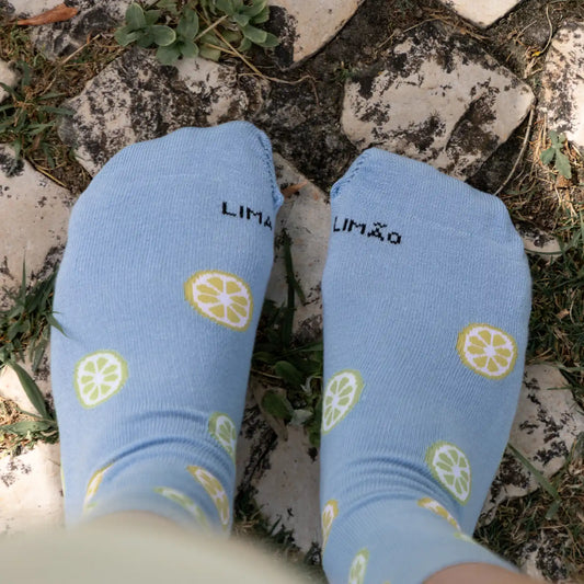 Meia Barefoot Azul